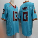 Nike Florida State Seminoles #13 Jordan Travis blue college football jersey-XST