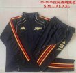 2025-2026 Arsenal Club black soccer uniforms with Long Trousers B25113
