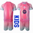 2025-2026 Barcelona club pink kids soccer jerseys Special Edition
