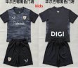 2026-2027 Athletic Bilbao club black kids goalkeeper soccer jerseys