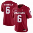 2018 Oklahoma Sooners #6 Baker Mayfield red New College Football Jerseys-1
