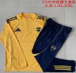 2025-2026 Boca club yellow blue soccer uniforms with Long Trousers B25109