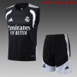 2026-2027 Real Madrid club black white soccer vest uniforms D26013