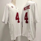 Nike Hawk Alabama #4 Jalen Milroe white ncaa basketball jerseys-XST