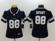 women Nike Dallas Cowboys #88 Dez Bryant dark blue color Rush Limited Jersey