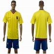 2015-2016 Ecuador national yellow soccer jersey home 2015-2016 Ecuador national yellow soccer jersey home