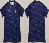 2024-2025 England team purple soccer jerseys away