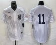 Nike New York Yankees #11 Anthony Volpe white MLB baseball Jersey Joint name -BD 04