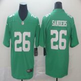 Philadelphia Eagles #26 Miles Sanders green Color Rush Limited Jerseys