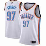 Youth Oklahoma City Thunder #97 Eugene Omoruyi white nba jerseys Hot press font