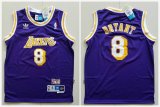 Youth Los Angeless Lakers 8 Bryant purple NBA Jersey