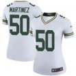 Women Green Bay Packers Martinez Greenbay white nike Color Rush Limited Jersey