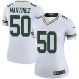 Women Green Bay Packers Martinez Greenbay white nike Color Rush Limited Jersey