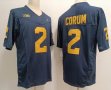 Michigan Wolverines #2 Blake Corum dark blue College Football Limited Jersey 03