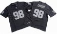 Las Vegas Raiders 98# Maxx Crosby black Nike Vapor F.U.S.E. Limited Jersey