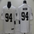 Oakland Raiders #94 Carl Nassib Nike white Color Rush Limited Jersey