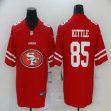 49ers George Kittle #85 nike red Fashion Color Rush Limited Jersey-BD