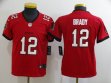 Youth Tampa Bay Buccaneers #12 Tom Brady red Color Rush Limited jersey