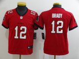 Youth Tampa Bay Buccaneers #12 Tom Brady red Color Rush Limited jersey