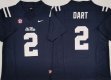 Ole Miss Rebels #2 Jaxson Dart navy college football jerseys-PNS