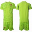 2025-20256 Portugal Fluorescent green goalkeeper soccer jerseys