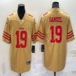 Nike 49ers #19 Deebo Samuel yellow Color Rush Limited Jersey -BD