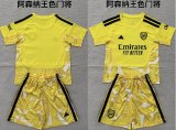 2026-2027 Arsenal Club yellow goalkeeper soccer jerseys