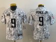 Youth Atlanta Falcons #9 Desmond Ridder 2024 Salute to Service Limited Jersey