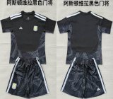2026-2027 Aston Villa club black goalkeeper soccer jerseys