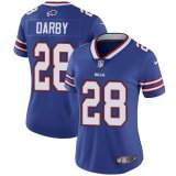 Women Nike Buffalo Bills #28 Ronald Darby blue Color Rush Limited Jersey