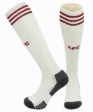 2025-2026 Arsenal Club beige soccer socks second away