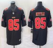 Nike San Francisco 49ers #85 George Kittle black gold Color Rush Limited Jersey