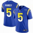 Youth Nike Rams #5 Jalen Ramsey blue Color Rush Limited Jersey