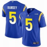 Youth Nike Rams #5 Jalen Ramsey blue Color Rush Limited Jersey