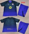 2026-2027 Barcelona club purple black kids soccer jerseys away